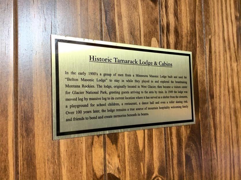 Historic Tamarack Lodge And Cabins Hungry Horse Dış mekan fotoğraf